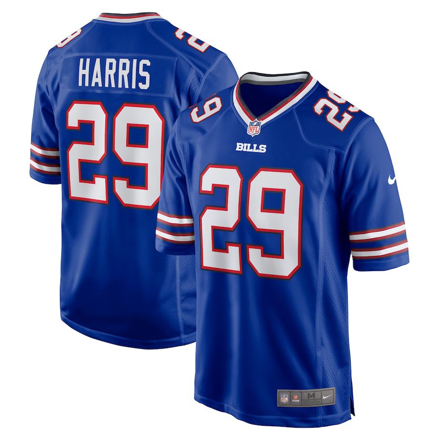 Men Buffalo Bills #29 Tim Harris Nike Royal Game NFL Jersey